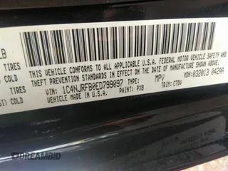 2014 Jeep Patriot Latitude with VIN 1C4NJRFB0ED799097, listed as a IAAI auction lot 40834502 with 192,940 mi miles. Bid and sale history available at carsss.com. Image 9.