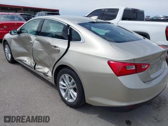 2016 Chevrolet Malibu LT with VIN 1G1ZE5ST0GF322909, listed as a IAAI auction lot 41985175 with 33,852 mi miles and . Bid and sale history available at DreamBid. Image 3.