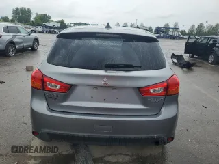 2017 Mitsubishi Outlander ES with VIN JA4AP3AU4HZ017002, listed as a Copart auction lot 59027755 with 55,875 mi miles and Salvage title. Bid and sale history available at DreamBid. Image 6.