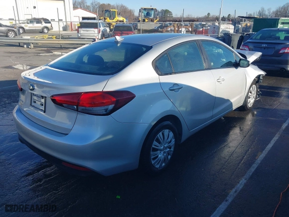 2018 Kia Forte LX with VIN 3KPFK4A76JE238418, listed as a IAAI auction lot 41772966 with 67,956 mi miles. Bid and sale history available at carsss.com. Image 4.