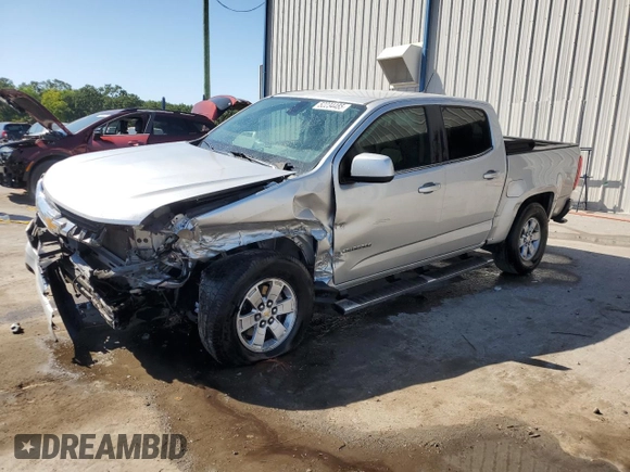 2020 Chevrolet Colorado 2WD Work Truck with VIN 1GCGSBEN9L1101254, listed as a Copart auction lot 52234485 with 82,211 mi miles and Non repairable. Bid and sale history available at DreamBid. Image 1.