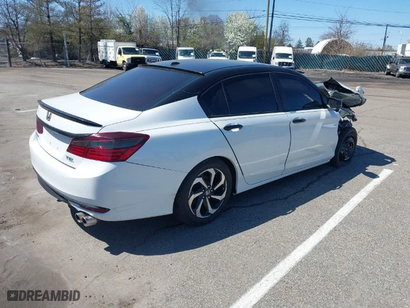 2016 Honda Accord Sedan EX with VIN 1HGCR2F71GA156346, listed as a IAAI auction lot 41990828 with 151,307 mi miles. Bid and sale history available at carsss.com. Image 4.