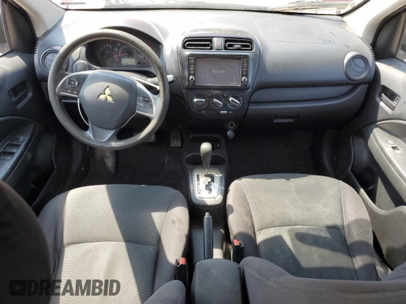2019 Mitsubishi Mirage ES with VIN ML32F3FJXKHF18829, listed as a Copart auction lot 60101815 with 85,544 mi miles and Salvage title. Bid and sale history available at DreamBid. Image 8.