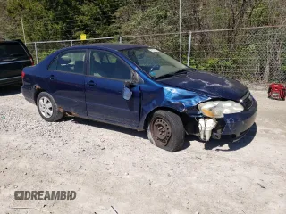 2005 Toyota Corolla CE with VIN 1NXBR32E95Z405715, listed as a Copart auction lot 55027265 with 196,804 mi miles and Salvage Title. Bid and sale history available at DreamBid. Image 4.