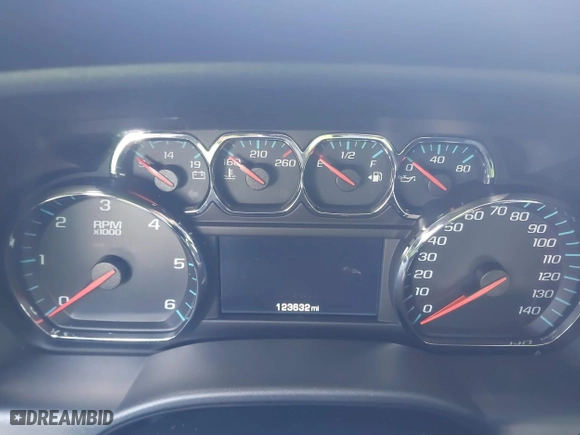 2016 Chevrolet Silverado 1500 LT with VIN 1GCRCREC1GZ374418, listed as a IAAI auction lot 41767741 with 123,632 mi miles. Bid and sale history available at carsss.com. Image 7.