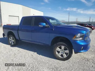 2015 Ram 1500 Sport with VIN 1C6RR7MT5FS546890, listed as a Copart auction lot 72647004 with 126,065 mi miles and Salvage title. Bid and sale history available at DreamBid. Image 4.
