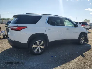 2019 Chevrolet Traverse LT Leather with VIN 1GNEVHKW2KJ156469, listed as a Copart auction lot 56060414 with 90,772 mi miles and Salvage Title. Bid and sale history available at carsss.com. Image 3.