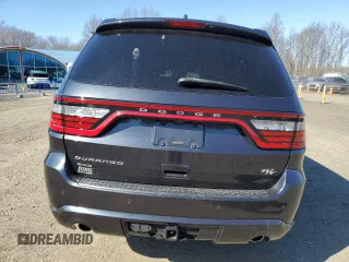 2014 Dodge Durango R/T with VIN 1C4SDJCTXEC306881, listed as a Copart auction lot 53499755 with 108,843 mi miles and Salvage title. Bid and sale history available at DreamBid. Image 6.