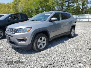 2020 Jeep Compass Latitude with VIN 3C4NJDBB3LT100870, listed as a Copart auction lot 55840125 with 58,999 mi miles and Salvage title. Bid and sale history available at DreamBid. Image 1.