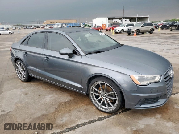 2015 Audi A3 1.8T Premium with VIN WAUACGFF5F1010023, listed as a Copart auction lot 48317835 with 100,277 mi miles and Salvage Title. Bid and sale history available at carsss.com. Image 4.