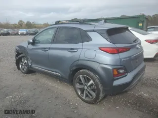 2019 Hyundai Kona Ultimate with VIN KM8K53A51KU351271, listed as a Copart auction lot 79429554 with 32,716 mi miles and Salvage Title. Bid and sale history available at carsss.com. Image 2.