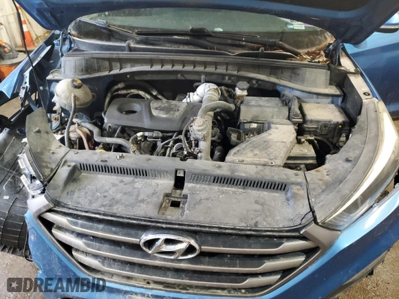 2016 Hyundai Tucson Eco with VIN KM8J3CA23GU040682, listed as a Copart auction lot 46780785 with 167,887 mi miles and Salvage Title. Bid and sale history available at carsss.com. Image 12.