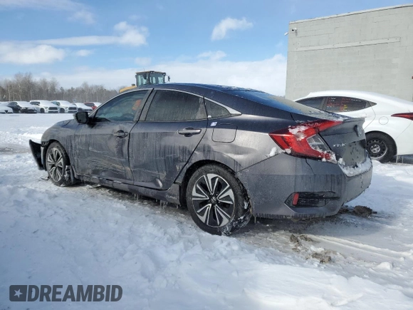 2017 Honda Civic Sedan EX-T with VIN 2HGFC1F47HH104561, listed as a Copart auction lot 84658614 with 154,991 mi miles and Salvage Title. Bid and sale history available at carsss.com. Image 2.