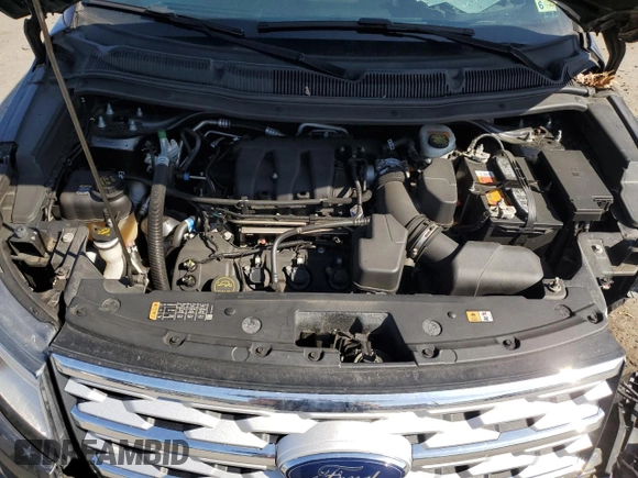 2018 Ford Explorer XLT with VIN 1FM5K8D89JGC38609, listed as a Copart auction lot 50925055 with 56,794 mi miles and Salvage Title. Bid and sale history available at DreamBid. Image 14.