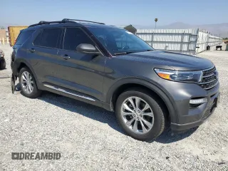 2020 Ford Explorer XLT with VIN 1FMSK7DH3LGA17183, listed as a Copart auction lot 55178045 with 84,140 mi miles and Salvage Title. Bid and sale history available at DreamBid. Image 4.
