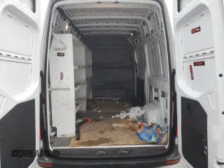 2021 Mercedes-Benz Sprinter Cargo with VIN W1Y4EBHY6MT061393, listed as a Copart auction lot 44793745 with 94,356 mi miles and Non Repairable. Bid and sale history available at carsss.com. Image 10.