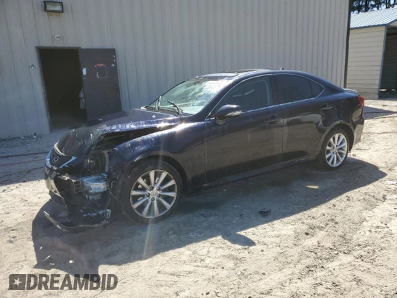 2010 Lexus IS 250 with VIN JTHCF5C25A5038073, listed as a Copart auction lot 54848695 with 180,133 mi miles and Salvage title. Bid and sale history available at DreamBid. Image 1.