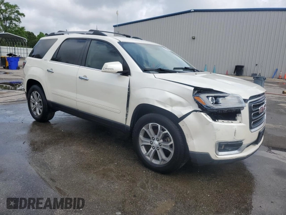 2014 GMC Acadia SLT z VIN 1GKKRRKDXEJ183240, wystawiony jako Copart lot #54329195 z przebiegiem 192 486 mil mil oraz Szkody całkowita. Historia ofert i sprzedaży dostępna na DreamBid. Obrazek 4.