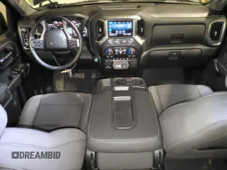 2020 Chevrolet Silverado 1500 with VIN 1GCVYEED2LZ343819, listed as a Copart auction lot 47255045 with 39,013 mi miles and Salvage Title. Bid and sale history available at DreamBid. Image 8.