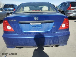 2004 Honda Civic VP with VIN 1HGEM22124L061139, listed as a Copart auction lot 48565455 with 191,180 mi miles and Salvage Title. Bid and sale history available at carsss.com. Image 6.