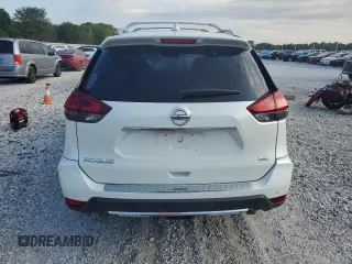 2020 Nissan Rogue SL with VIN 5N1AT2MT5LC751654, listed as a Copart auction lot 82113304 with 97,492 mi miles and Salvage Title. Bid and sale history available at carsss.com. Image 6.