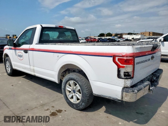 2018 Ford F-150 XL with VIN 1FTMF1CB1JKC08140, listed as a Copart auction lot 61670245 with 102,978 mi miles and Clean title. Bid and sale history available at DreamBid. Image 2.