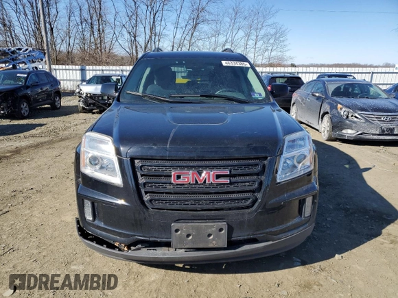 2017 GMC Terrain SLE with VIN 2GKFLTEKXH6266615, listed as a Copart auction lot 46334385 with 102,971 mi miles and Clean Title. Bid and sale history available at carsss.com. Image 5.