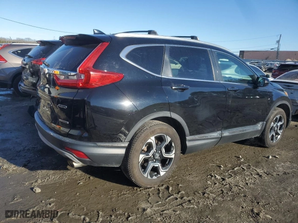 2017 Honda CR-V Touring with VIN 2HKRW2H99HH623037, listed as a Copart auction lot 41448075 with 224,961 mi miles and Clean Title. Bid and sale history available at carsss.com. Image 3.