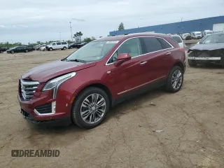 2017 Cadillac XT5 Premium Luxury AWD z VIN 1GYKNERSXHZ303283, wystawiony jako Copart lot #58002925 z przebiegiem 55 867 mil mil oraz Czysty tytuł • Clean title. Historia ofert i sprzedaży dostępna na DreamBid. Obrazek 1.