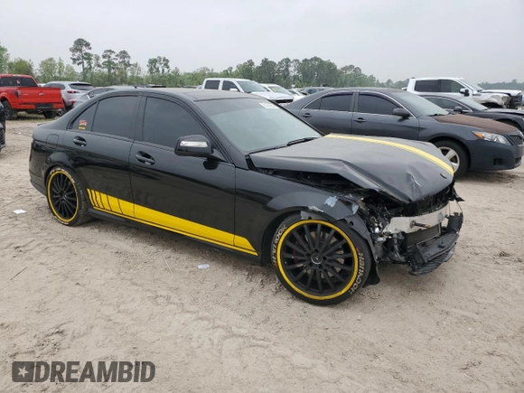 2008 Mercedes-Benz C 350 Sport with VIN WDDGF56XX8F153515, listed as a Copart auction lot 51363055 with 108,112 mi miles and Salvage Title. Bid and sale history available at DreamBid. Image 4.