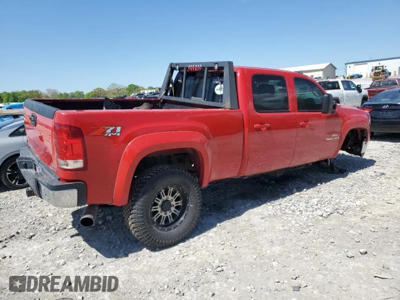 2009 GMC Sierra 2500HD SLT z VIN 1GTHK63689F171542, wystawiony jako Copart lot #53044685 z przebiegiem 252 999 mil mil oraz Szkoda całkowita • Salvage title. Historia ofert i sprzedaży dostępna na DreamBid. Obrazek 3.