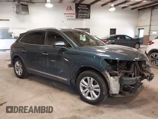 2016 Lincoln MKX Premiere with VIN 2LMTJ6JR3GBL51522, listed as a IAAI auction lot 41625838 with 161,271 mi miles. Bid and sale history available at carsss.com. Image 1.