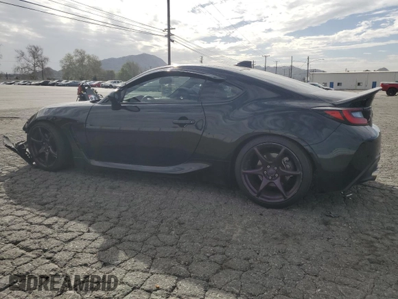 2023 Toyota 86 with VIN JF1ZNBC13P8753032, listed as a Copart auction lot 46188405 with 63,130 mi miles and Salvage Title. Bid and sale history available at DreamBid. Image 2.