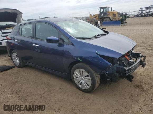 2025 Nissan LEAF S z VIN 1N4AZ1BV4SC558885, wystawiony jako Copart lot #50250425 z przebiegiem 2 618 mil mil oraz Szkoda całkowita • Salvage title. Historia ofert i sprzedaży dostępna na DreamBid. Obrazek 4.