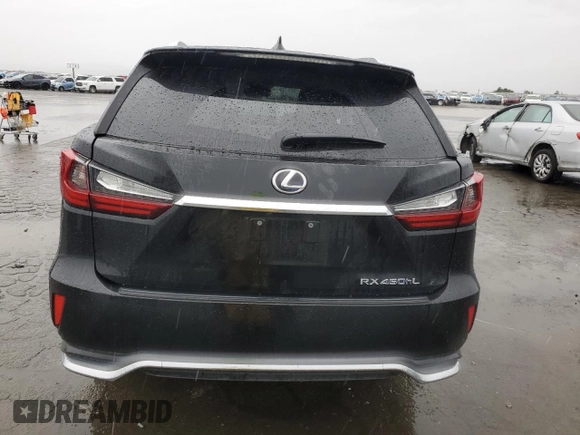2018 Lexus RX with VIN JTJDGKCA2J2005054, listed as a Copart auction lot 43848095 with 70,517 mi miles and Salvage Title. Bid and sale history available at carsss.com. Image 6.