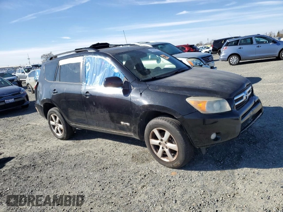 2007 Toyota RAV4 Limited with VIN JTMZK31V076005574, listed as a Copart auction lot 44649555 with 0 mi miles and Clean Title. Bid and sale history available at carsss.com. Image 4.