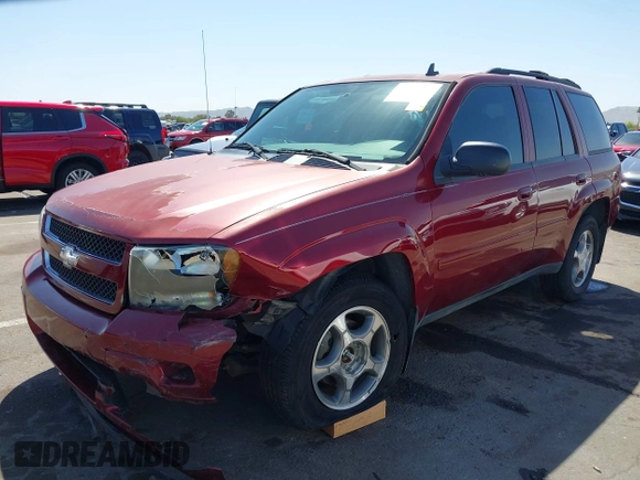2008 Chevrolet TrailBlazer 3LT with VIN 1GNDT13S182169933, listed as a IAAI auction lot 41987727 with 155,587 mi miles and . Bid and sale history available at DreamBid. Image 6.