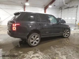 2019 Land Rover Range Rover HSE with VIN SALGS2SV5KA542486, listed as a Copart auction lot 44605685 with 37,986 mi miles and Salvage Title. Bid and sale history available at carsss.com. Image 3.