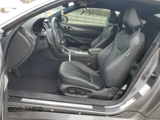 2017 Infiniti Q60 2.0t with VIN JN1CV7EL1HM320865, listed as a Copart auction lot 50822425 with 42,934 mi miles and Salvage Title. Bid and sale history available at DreamBid. Image 7.