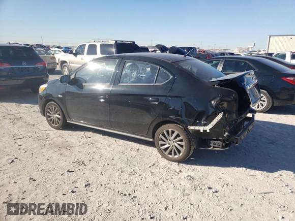 2019 Mitsubishi Mirage SE z VIN ML32F4FJ6KHF05758, wystawiony jako Copart lot #80704674 z przebiegiem 116 434 mil mil oraz Szkoda całkowita • Salvage title. Historia ofert i sprzedaży dostępna na DreamBid. Obrazek 2.