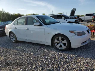 2007 BMW 5 Series 525i with VIN WBANE53537CW64553, listed as a Copart auction lot 52361445 with 169,381 mi miles and Clean Title. Bid and sale history available at carsss.com. Image 4.