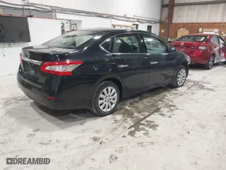 2015 Nissan Sentra SV with VIN 3N1AB7AP4FY365561, listed as a IAAI auction lot 41581798 with 81,002 mi miles. Bid and sale history available at carsss.com. Image 4.