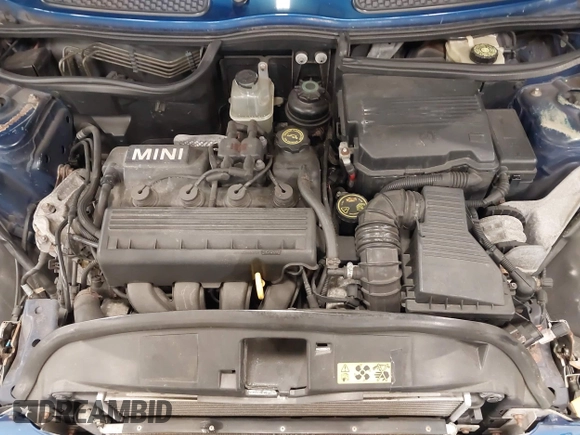 2005 MINI Convertible with VIN WMWRF33555TF63632, listed as a IAAI auction lot 42166640 with 102,559 mi miles and . Bid and sale history available at DreamBid. Image 10.