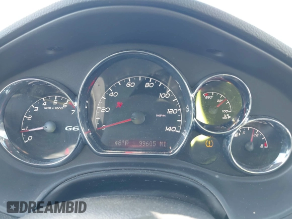 2010 Pontiac G6 w/1SF with VIN 1G2ZA5EK2A4164733, listed as a IAAI auction lot 41479063 with 99,605 mi miles and . Bid and sale history available at DreamBid. Image 7.