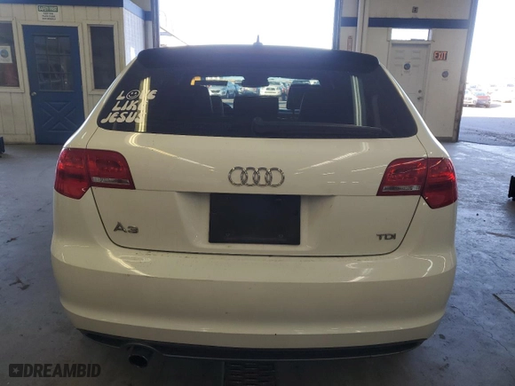 2013 Audi A3 2.0 TDI Premium with VIN WAUBJAFM0DA022938, listed as a Copart auction lot 80716094 with 138,450 mi miles and Salvage Title. Bid and sale history available at carsss.com. Image 6.