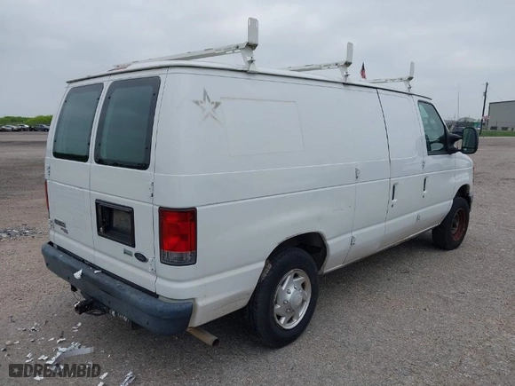 2013 Ford Econoline Cargo Van Commercial with VIN 1FTNE1EW3DDB29441, listed as a IAAI auction lot 41869882 with NaN miles. Bid and sale history available at carsss.com. Image 4.