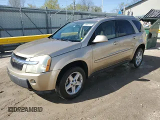 2006 Chevrolet Equinox LT z VIN 2CNDL63F766115685, wystawiony jako Copart lot #52724555 z przebiegiem 188 000 mil mil oraz Tytuł czysty. Historia ofert i sprzedaży dostępna na DreamBid. Obrazek 1.