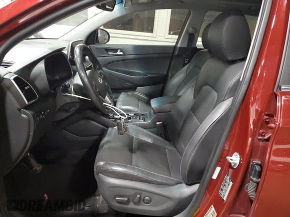 2019 Hyundai Tucson Sport z VIN KM8J3CAL3KU010311, wystawiony jako Copart lot #49225025 z przebiegiem 120 224 mil mil oraz Szkoda całkowita • Salvage title. Historia ofert i sprzedaży dostępna na DreamBid. Obrazek 7.