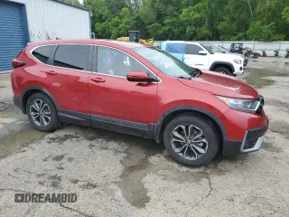 2021 Honda CR-V EX with VIN 5J6RW2H53MA004832, listed as a Copart auction lot 60472605 with 81,358 mi miles and Salvage title. Bid and sale history available at DreamBid. Image 4.