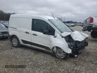 2018 Ford Transit Connect XL with VIN NM0LS6E70J1351080, listed as a Copart auction lot 43360945 with 147,048 mi miles and Salvage title. Bid and sale history available at DreamBid. Image 4.